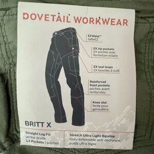 Dovetail Workwear Britt x Ultra Light Ripstop Pants